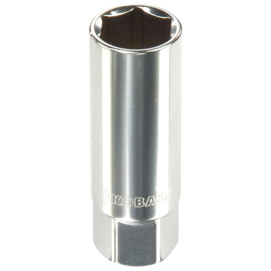 Kobalt Sockets & Socket Sets Standard (SAE) 3/8-in Drive 6-point 5/8-in Spark Plug Socket 1 Kobalt Sockets & Socket Sets Standard (SAE) 3/8-in Drive 6-point 5/8-in Spark Plug Socket