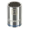 Kobalt Sockets & Socket Sets Metric 1/2-in Drive 12-point 19-mm Shallow Socket