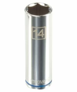 Kobalt Sockets & Socket Sets Metric 3/8-in Drive 6-point 14-mm Deep Socket