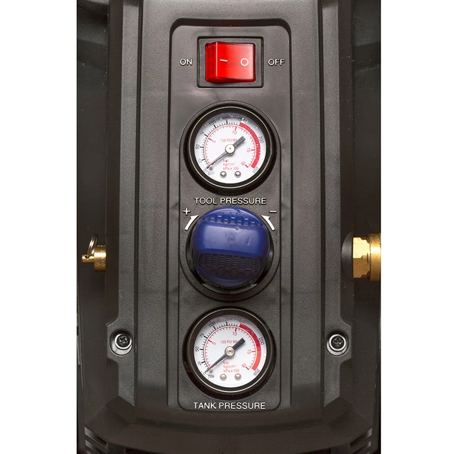 Kobalt Air Compressors 8-Gallon Single Stage Portable Electric Horizontal Air Compressor 9 Kobalt Air Compressors 8-Gallon Single Stage Portable Electric Horizontal Air Compressor - Image 9