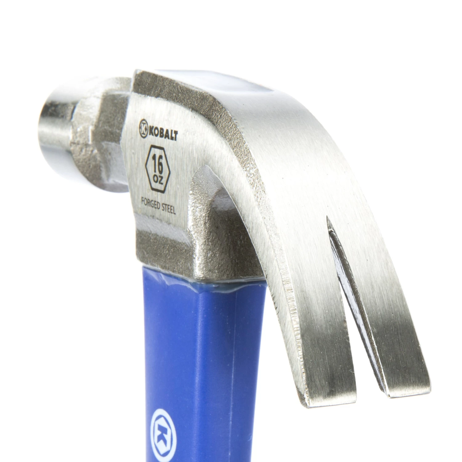 Kobalt Hammers 16-oz Smooth Face Steel Head Fiberglass Claw Hammer 4 Kobalt Hammers 16-oz Smooth Face Steel Head Fiberglass Claw Hammer - Image 4