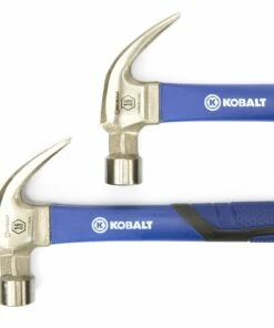 Kobalt Hammers 16-oz Smooth Face Steel Head Fiberglass Claw Hammer 18 Kobalt Hammers 16-oz Smooth Face Steel Head Fiberglass Claw Hammer -Kobalt Shop 07792775