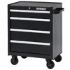 Kobalt Bottom Tool Cabinets 26.5-in W x 34-in H 4-Drawer Steel Tool Cabinet (Black)