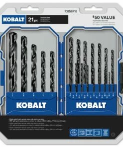 Kobalt Screwdriver Bits Set High-speed Steel Round Shank Screwdriver Bit Set (21-Piece)