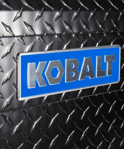Kobalt Truck Tool Boxes 61.9-in x 13.9-in x 14-in Black Aluminum Top Mount Truck Tool Box -Kobalt Shop 08003432