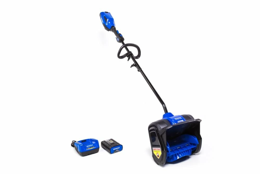 Kobalt Cordless Electric Snow Blowers 40-Volt Max 12-in Single-Stage Cordless Electric Snow Blower 2.5 Ah (Battery Included) 1 Kobalt Cordless Electric Snow Blowers 40-Volt Max 12-in Single-Stage Cordless Electric Snow Blower 2.5 Ah (Battery Included)