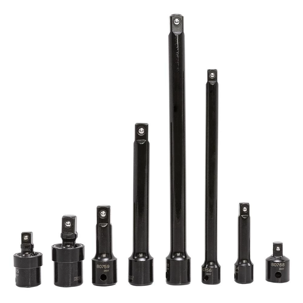 Kobalt Drive Tool & Socket Accessories 8-Piece Impact Drive Accessory Set 2 Kobalt Drive Tool & Socket Accessories 8-Piece Impact Drive Accessory Set - Image 2