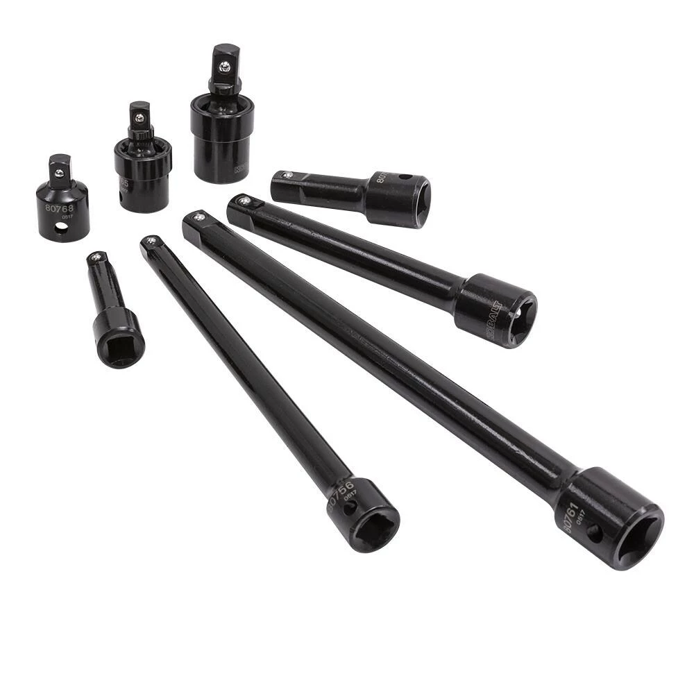 Kobalt Drive Tool & Socket Accessories 8-Piece Impact Drive Accessory Set 3 Kobalt Drive Tool & Socket Accessories 8-Piece Impact Drive Accessory Set - Image 3