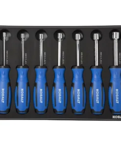 Kobalt Nut Driver Sets 7-Piece Metric and SAE Spline Nut Driver Set