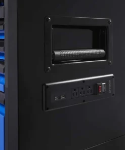 Kobalt Bottom Tool Cabinets 3000 Series 41-in W x 41-in H 11-Drawer Steel Rolling Tool Cabinet (Black) -Kobalt Shop 08545180