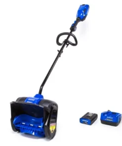 Kobalt Cordless Electric Snow Blowers 40-Volt Max 12-in Single-Stage Cordless Electric Snow Blower 2.5 Ah (Battery Included) 13 Kobalt Cordless Electric Snow Blowers 40-Volt Max 12-in Single-Stage Cordless Electric Snow Blower 2.5 Ah (Battery Included) -Kobalt Shop 08595423