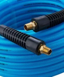 Kobalt Air Compressor Hoses 3/8-in Kink Free 50-ft Triple Hybrid Air Hose -Kobalt Shop 08617378