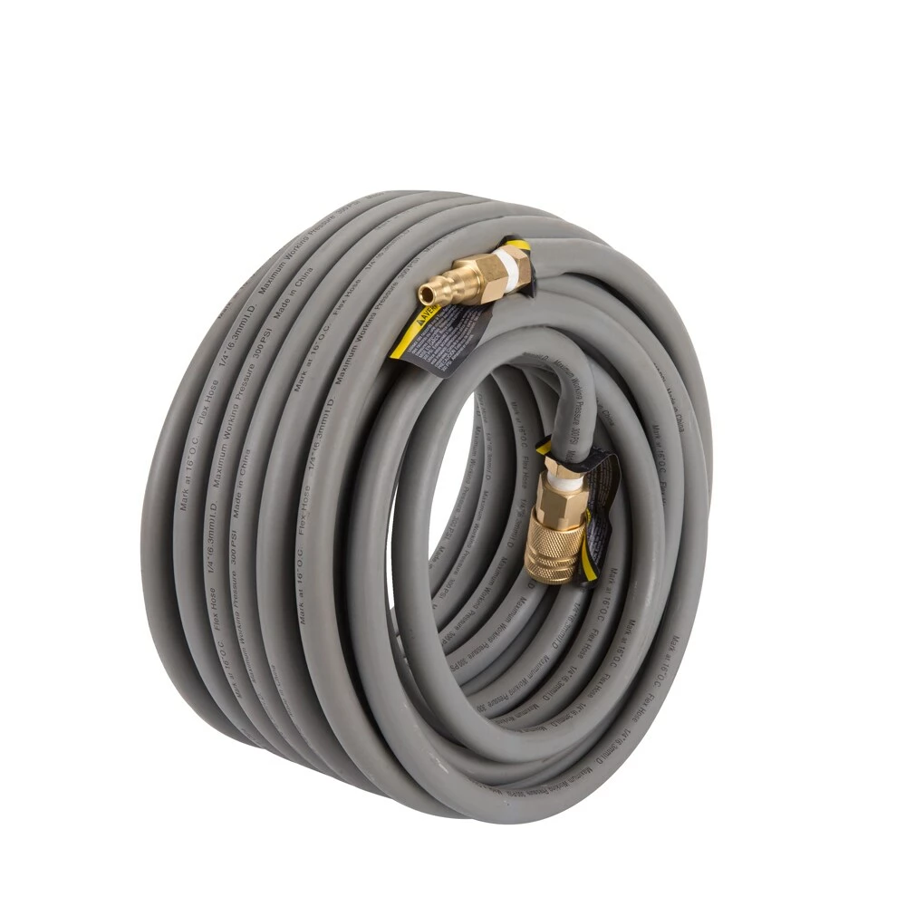 Kobalt Air Compressor Hoses 1/4-in 50-ft Rubber Air Hose 5 Kobalt Air Compressor Hoses 1/4-in 50-ft Rubber Air Hose - Image 5