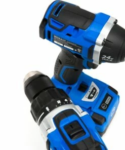 Kobalt Power Tool Combo Kits 2-Tool 24-Volt Max Brushless Power Tool Combo Kit with Soft Case (1-Battery Included and Charger Included) -Kobalt Shop 08619634