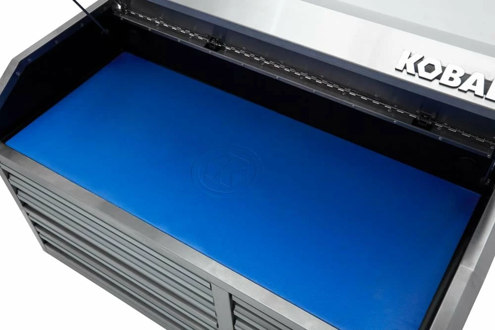 Kobalt Bottom Tool Cabinets 3000 Series 41-in W x 41-in H 11-Drawer Stainless Steel Rolling Tool Cabinet (Stainless Steel) 5 Kobalt Bottom Tool Cabinets 3000 Series 41-in W x 41-in H 11-Drawer Stainless Steel Rolling Tool Cabinet (Stainless Steel) - Image 5