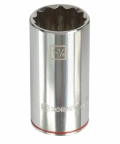 Kobalt Sockets & Socket Sets Standard (SAE) 1/2-in Drive 12-point 1-1/8-in Deep Socket