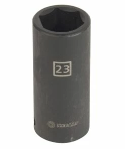 Kobalt Impact Sockets & Impact Socket Sets Metric 1/2-in Drive 23mm 6-Point Impact Socket