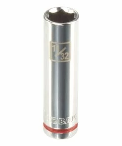 Kobalt Sockets & Socket Sets Standard (SAE) 1/4-in Drive 6-point 11/32-in Deep Socket