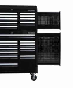 Kobalt Bottom Tool Cabinets 3000 Series 41-in W x 41-in H 11-Drawer Steel Rolling Tool Cabinet (Black) -Kobalt Shop 09477084