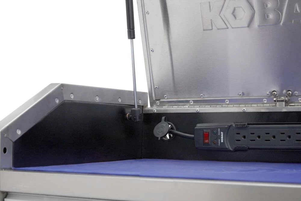 Kobalt Top Tool Chests 3000 Series 27-in W x 23.2-in H 5-Drawer Stainless Steel Tool Chest (Stainless Steel) 3 Kobalt Top Tool Chests 3000 Series 27-in W x 23.2-in H 5-Drawer Stainless Steel Tool Chest (Stainless Steel) - Image 3