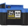 Kobalt Power Tool Batteries & Chargers 24-Volt Max 6 Amp-Hour Lithium Power Tool Battery