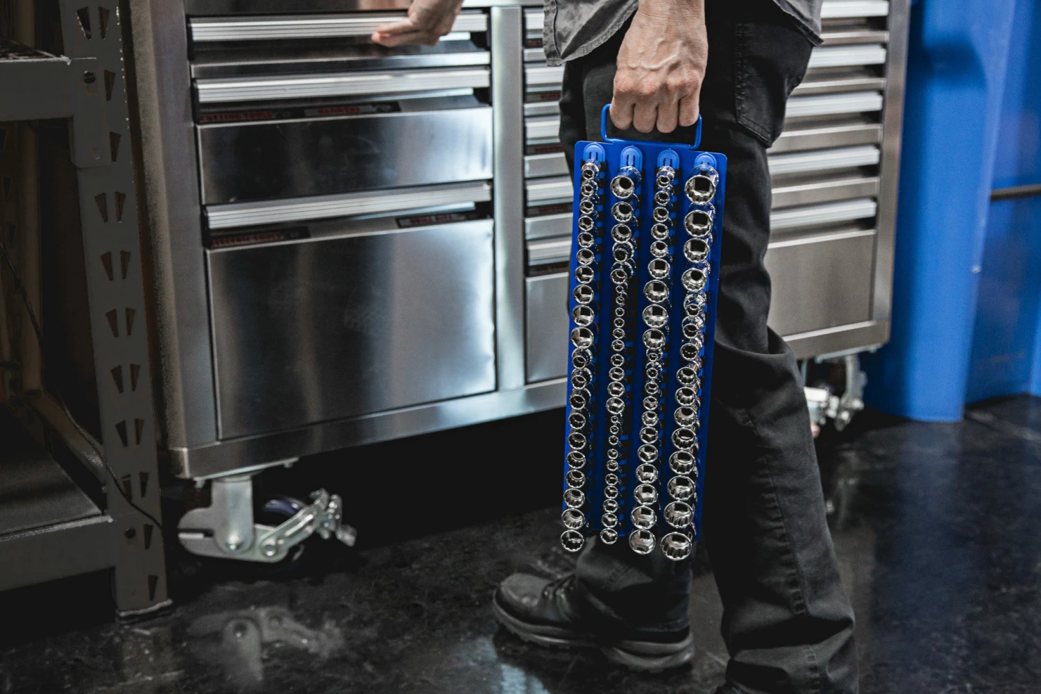 Kobalt Tool Storage Accessories Steel Multiple Drive Socket Storage 7 Kobalt Tool Storage Accessories Steel Multiple Drive Socket Storage - Image 7