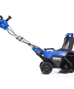Kobalt Cordless Electric Snow Blowers 80-Volt Max 22-in Single-stage Cordless Electric Snow Blower (Battery Not Included) 12 Kobalt Cordless Electric Snow Blowers 80-Volt Max 22-in Single-stage Cordless Electric Snow Blower (Battery Not Included) -Kobalt Shop 10062527