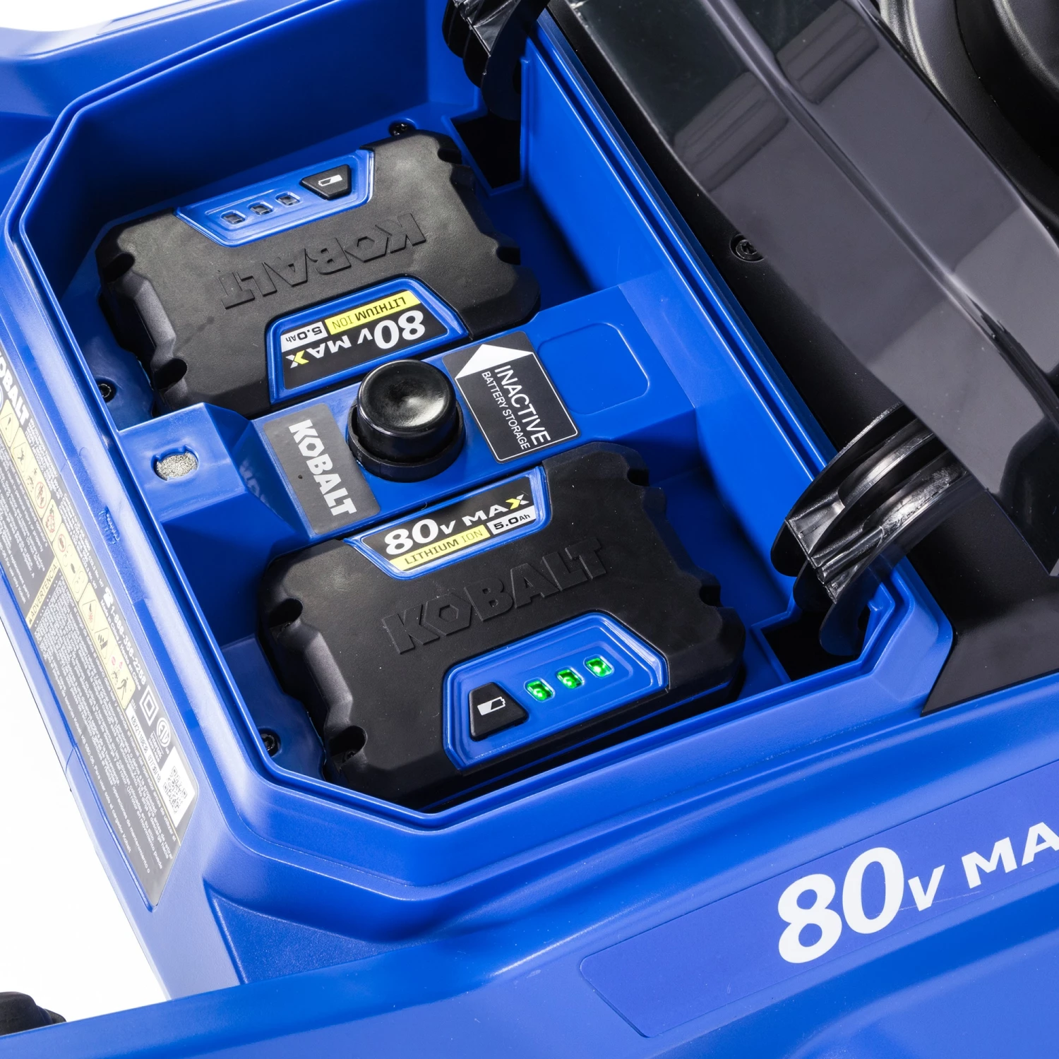 Kobalt Cordless Electric Snow Blowers 80-Volt Max 22-in Single-stage Cordless Electric Snow Blower (Battery Not Included) 6 Kobalt Cordless Electric Snow Blowers 80-Volt Max 22-in Single-stage Cordless Electric Snow Blower (Battery Not Included) - Image 6