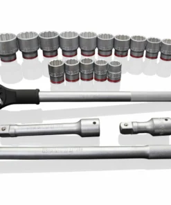Kobalt Mechanics Tool Sets 3/4-in Drive 20-Piece Standard (SAE) Matte Mechanics Tool Set (3/4-in;) -Kobalt Shop 10421573 scaled