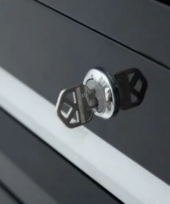 Kobalt Bottom Tool Cabinets 3000 Series 41-in W x 37.5-in H 8-Drawer Steel Rolling Tool Cabinet (Black) -Kobalt Shop 10423013