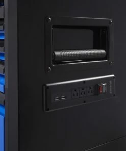 Kobalt Bottom Tool Cabinets 3000 Series 41-in W x 37.5-in H 8-Drawer Steel Rolling Tool Cabinet (Black) -Kobalt Shop 10423014