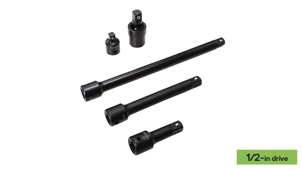 Kobalt Drive Tool & Socket Accessories 8-Piece Impact Drive Accessory Set 5 Kobalt Drive Tool & Socket Accessories 8-Piece Impact Drive Accessory Set - Image 5