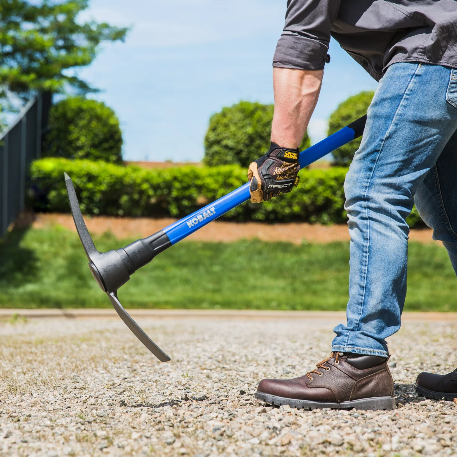 Kobalt Pickaxes & Mattocks 5-lb Fiberglass Steel Pick Mattock 4 Kobalt Pickaxes & Mattocks 5-lb Fiberglass Steel Pick Mattock - Image 4
