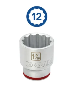 Kobalt Mechanics Tool Sets 3/4-in Drive 20-Piece Standard (SAE) Matte Mechanics Tool Set (3/4-in;) -Kobalt Shop 11242200