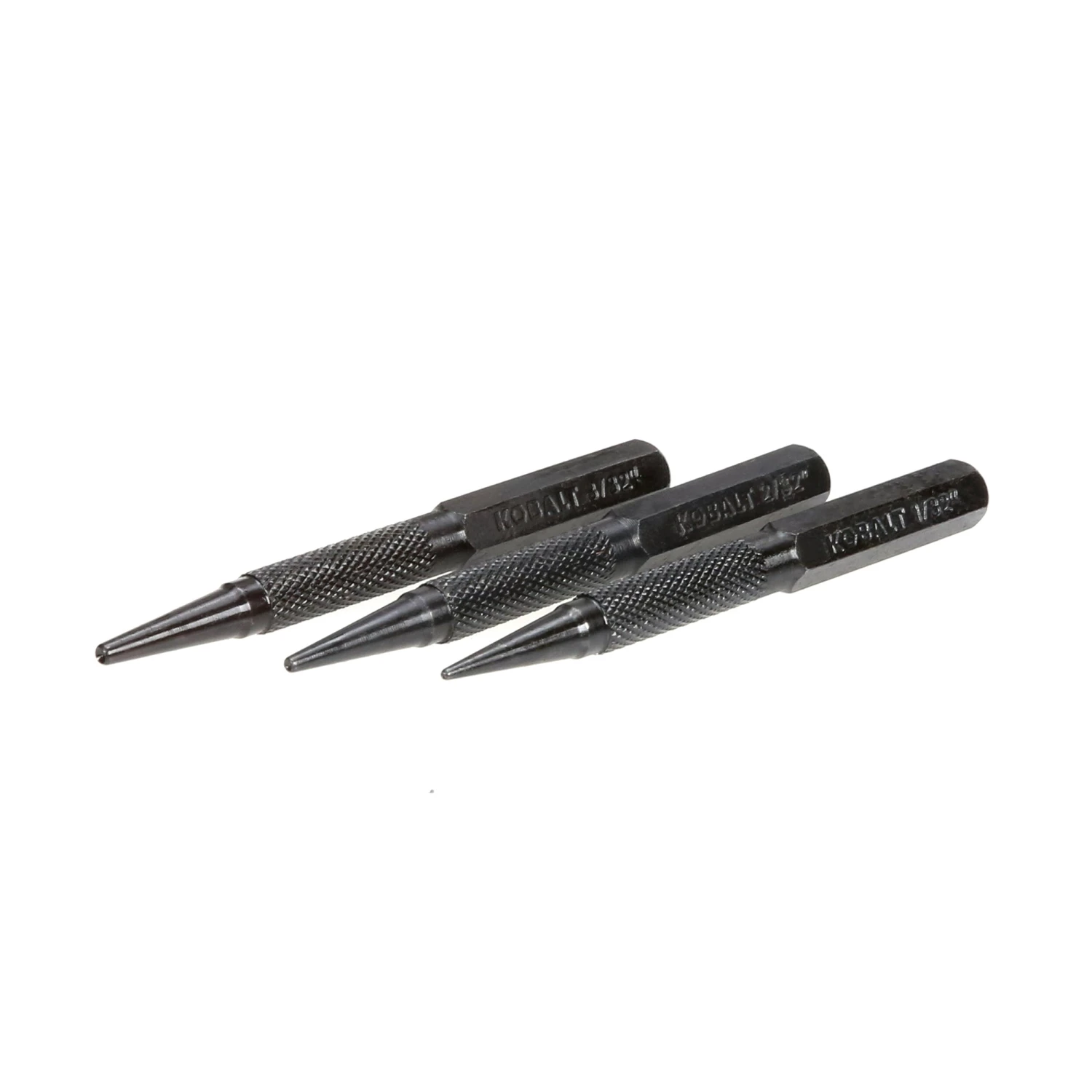 Kobalt Punches Nail punch 1/32,2/32,3/32 Nail Set Punch Kit 2 Kobalt Punches Nail punch 1/32,2/32,3/32 Nail Set Punch Kit - Image 2