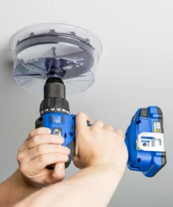 Kobalt Hole Saws & Kits 6-3/8-in Carbide-Grit Arbored Recessed Lighting Hole Saw -Kobalt Shop 11426305