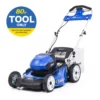 Kobalt Cordless Electric Push Lawn Mowers 80-Volt Max Brushless 21-in Self-propelled Cordless Electric Lawn Mower (Battery Not Included and)