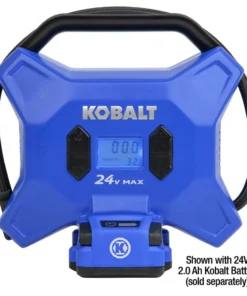 Kobalt Air Inflators Kobalt 24 Volt cordless high pressure inflator 24-Volt Lithium Ion (Li-Ion) Air Inflator (Power Source: Battery) -Kobalt Shop 11621567