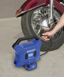 Kobalt Air Inflators Kobalt 24 Volt cordless high pressure inflator 24-Volt Lithium Ion (Li-Ion) Air Inflator (Power Source: Battery) -Kobalt Shop 11621571
