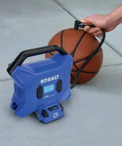 Kobalt Air Inflators Kobalt 24 Volt cordless high pressure inflator 24-Volt Lithium Ion (Li-Ion) Air Inflator (Power Source: Battery) -Kobalt Shop 11621572
