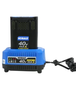 Kobalt Cordless Power Equipment Batteries & Chargers 40-Volt Max 2.5 Ah Rechargeable Lithium Ion (Li-Ion) Cordless Power Equipment Battery -Kobalt Shop 12049649