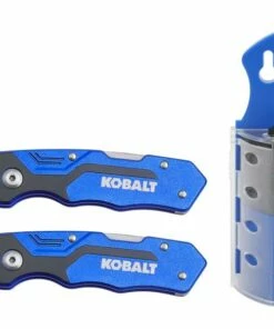 Kobalt Utility Knives 18mm 52-Blade Folding Utility Knife -Kobalt Shop 12135840