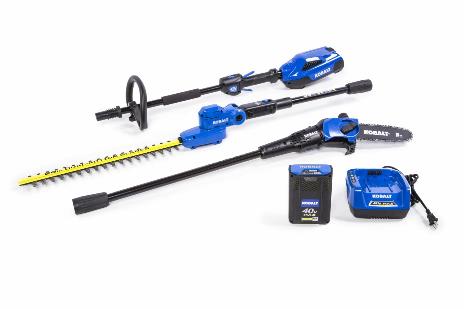 Kobalt Power Equipment Combo Kits 2-Piece 40-Volt Cordless Power Equipment Combo Kit 1 Kobalt Power Equipment Combo Kits 2-Piece 40-Volt Cordless Power Equipment Combo Kit