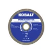 Kobalt Diamond Saw Blades 4-in Wet or Dry Porcelain Continuous Diamond Saw Blade