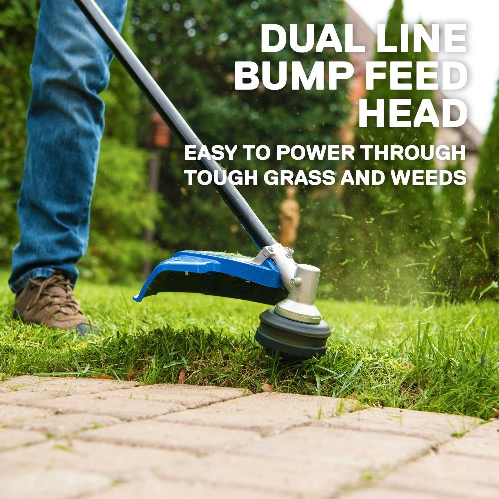 Kobalt Cordless Electric String Trimmers 40-Volt Max 16-in Straight Cordless String Trimmer with Attachment Capable and (Battery Included) 8 Kobalt Cordless Electric String Trimmers 40-Volt Max 16-in Straight Cordless String Trimmer with Attachment Capable and (Battery Included) - Image 8