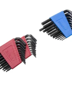 Kobalt Mechanics Tool Sets 319-Piece Standard (SAE) and Metric Combination Polished Chrome Mechanics Tool Set (1/4-in; 3/8-in) -Kobalt Shop 15100860