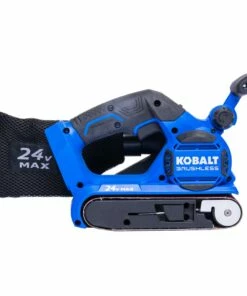 Kobalt Power Sanders Kobalt 24V MAX 24-Volt Brushless Cordless Variable Belt Sander with Dust Management