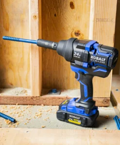 Kobalt Impact Wrenches 24-Volt XTR Variable Speed Brushless 1/2-in Drive Cordless Impact Wrench (1-Battery Included) 19 Kobalt Impact Wrenches 24-Volt XTR Variable Speed Brushless 1/2-in Drive Cordless Impact Wrench (1-Battery Included) -Kobalt Shop 15398920 scaled