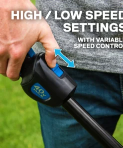 Kobalt Cordless Electric String Trimmers 40-volt Max 15-in Straight Cordless String Trimmer (Tool Only) -Kobalt Shop 15742127