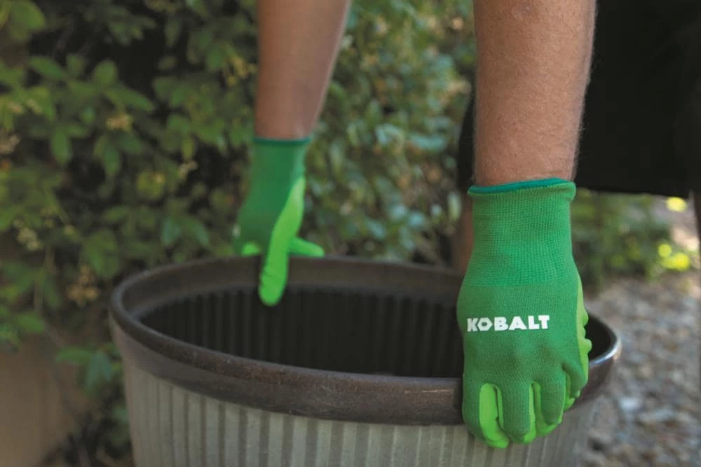 Kobalt Work Gloves Unisex Bamboo Nitrile Dipped Multipurpose Gloves, Large (1-Pair) 2 Kobalt Work Gloves Unisex Bamboo Nitrile Dipped Multipurpose Gloves, Large (1-Pair) - Image 2